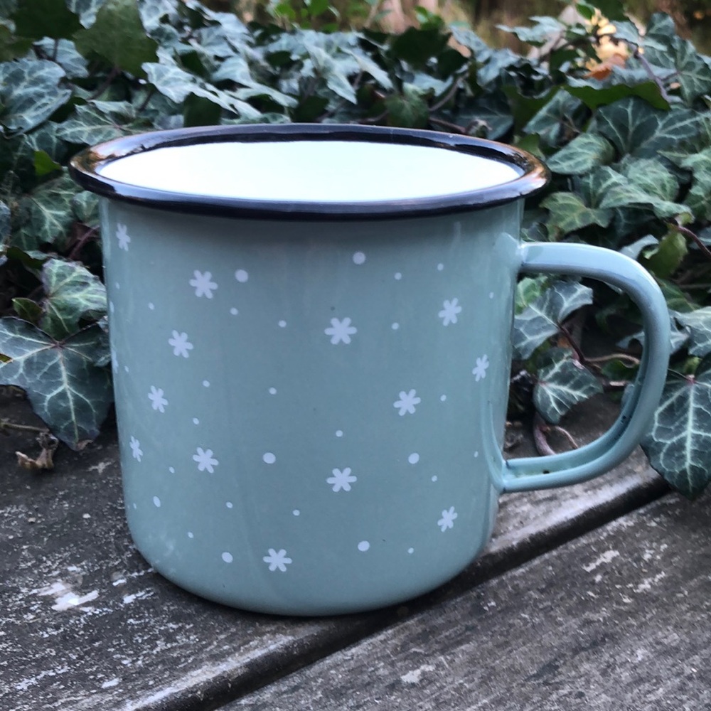Holiday Enamel Mug - Christmas